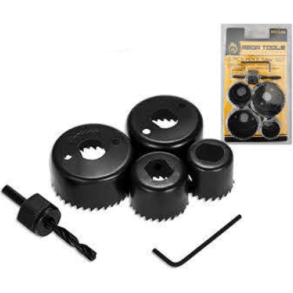 Megatools MHS06 Hole saw Bit Set - KHM Megatools Corp. Megatools MHS06 Hole saw Bit Set - KHM Megatools Corp.